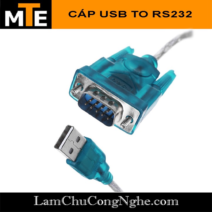 Cáp chuyển đổi usb sang RS232 - HL340