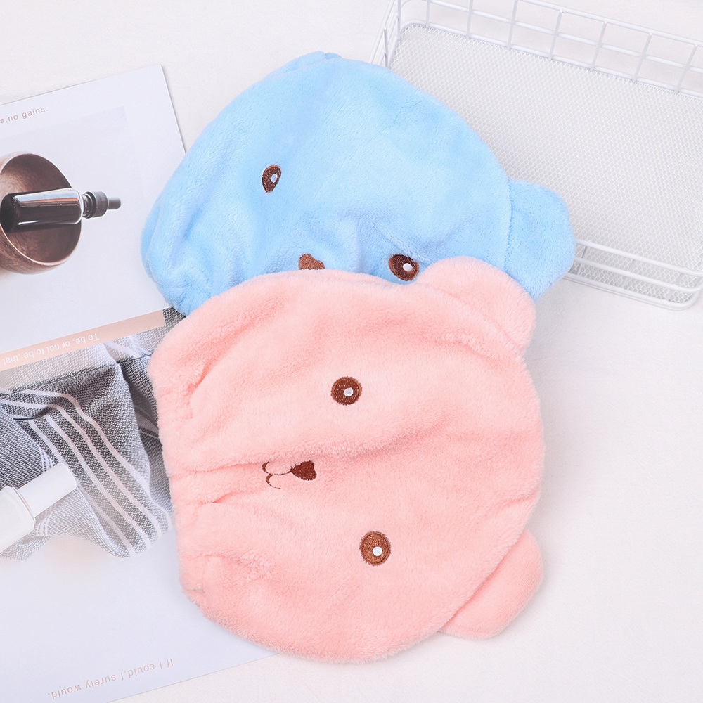 Mũ trùm đầu thoáng khí khô tóc tiện lợi