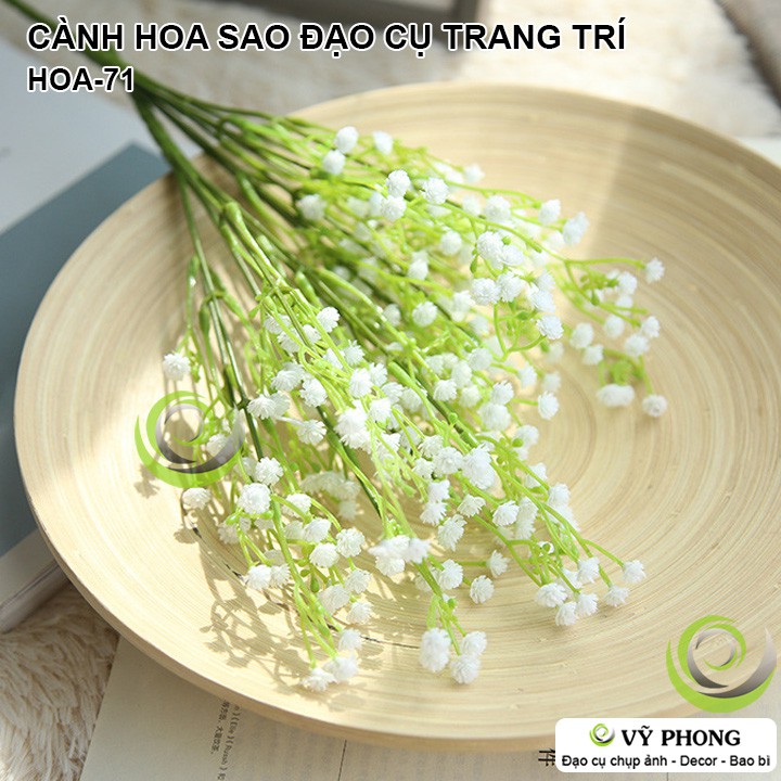 CÀNH HOA SAO TRANG TRÍ DECOR ĐÁM CƯỚI ĐẠO CỤ CHỤP ẢNH SẢN PHẨM INS HOA-71