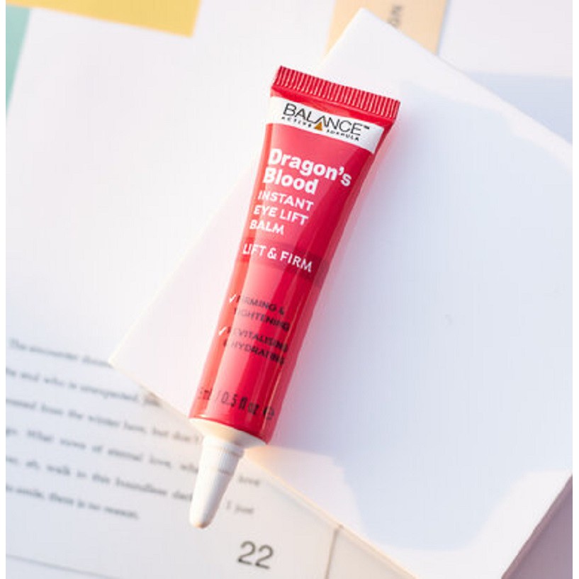 Kem Dưỡng Mắt Balance Dragon's Blood Eye Lift Balm 15ml giúp nâng cơ và làm sáng vùng da mắt | BigBuy360 - bigbuy360.vn