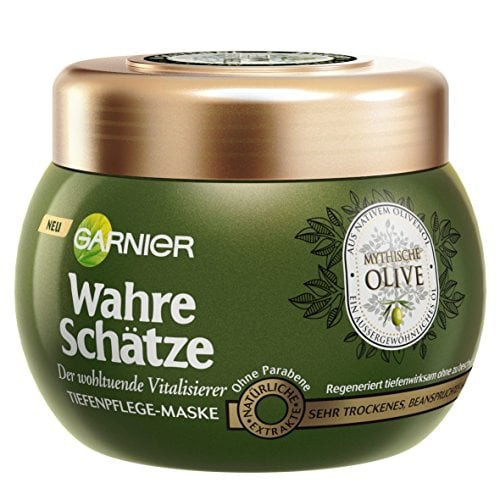 Kem ủ tóc Garnier Wahre Schatze cho tóc khô & xơ, 300 ml