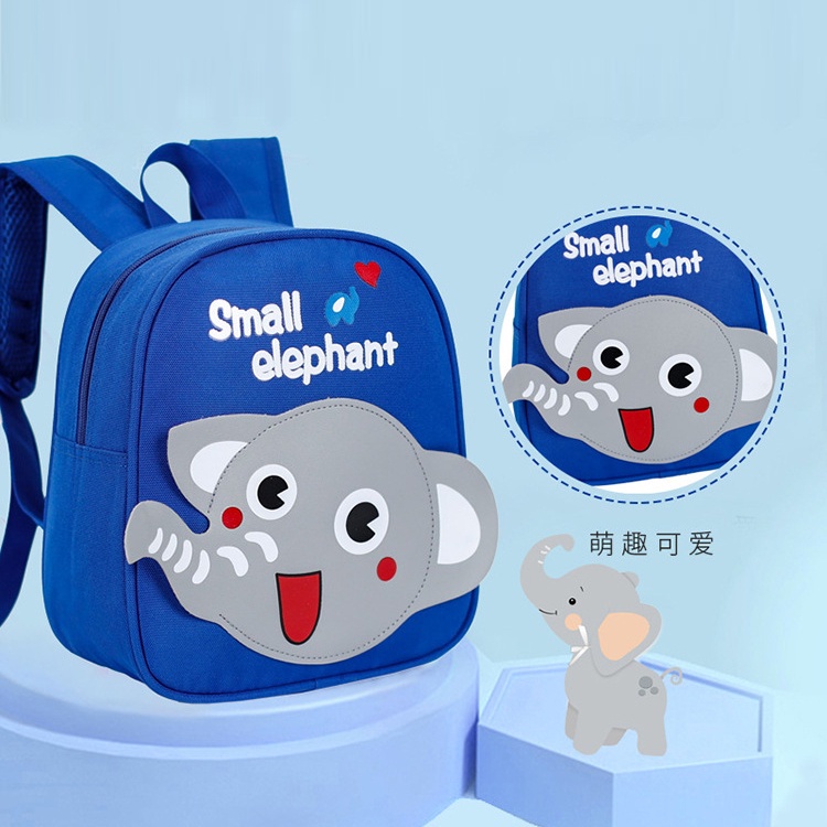 Balo cho bé mầm non trẻ em mẫu giáo (1-4 tuổi) balo cho bé đi nhà trẻ Elephant VAFOFA - KGB014
