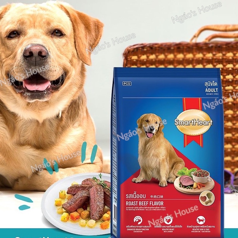 Thức ăn hạt dành cho chó SmartHeart