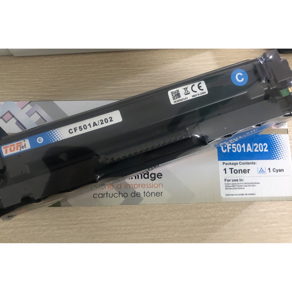 Hộp mực Hp 203A - CF 540C -Xanh cho máy HP LaserJet Pro M254dw - M254 - M280nw - M280 - M281fdw