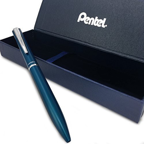 Bút Ký Cao Cấp Pentel Nắp Vặn nét 0.7mm xanh BL2007S-C - kèm hộp sang trọng