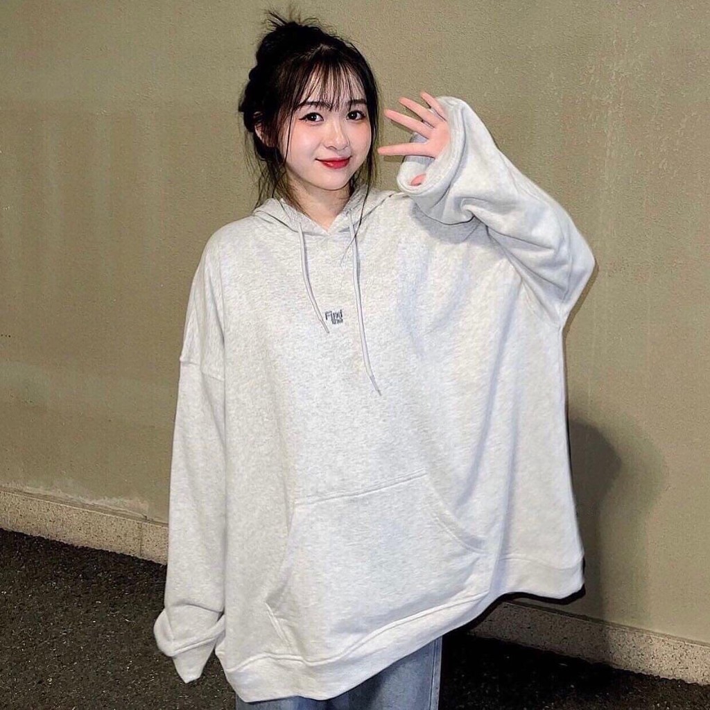 Áo khoác nam nữ - Áo Hoodie YAYSHOP Chất nỉ bông mềm dáng rộng mịn thêu chữ FIND THE