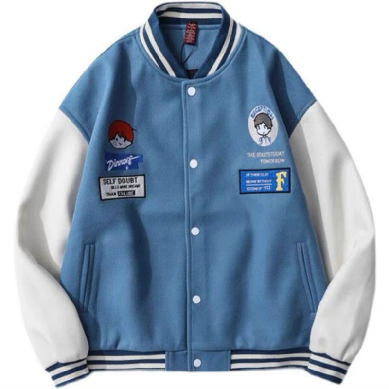 Áo khoác cardigan unisex kiểu bomber unisex chất nỉ phong cách teen, mẫu cardigan hè mới