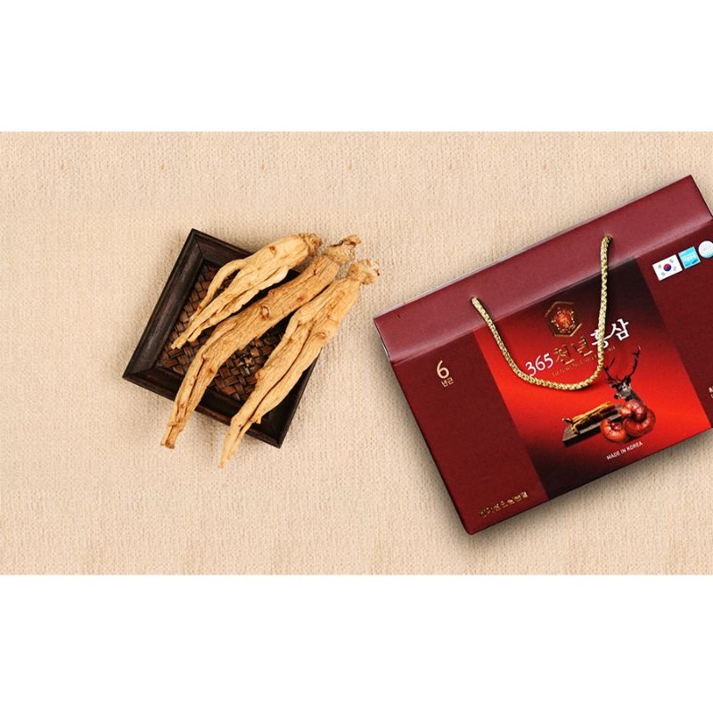 Nước Hồng Sâm Linh Chi Nhung Hươu 365 Hansusam Hàn Quốc