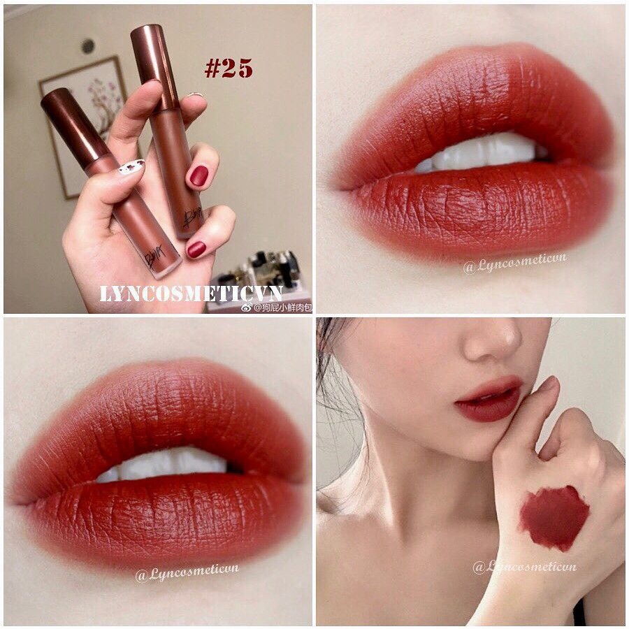 Son kem lì BBIA Last Velvet Lip Tint màu 25 - Version 5 - Hàn Quốc