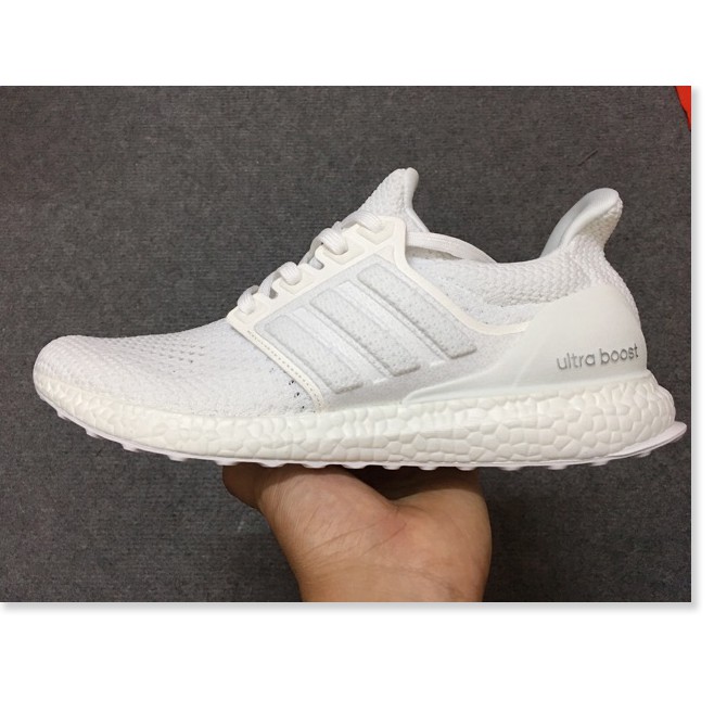 Sắn hàng giá rẻ -  Giày Sneakers Ultra Boost 5.0 Clima White _ : P:{ = \