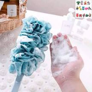 Bông tắm có cán chà lưng