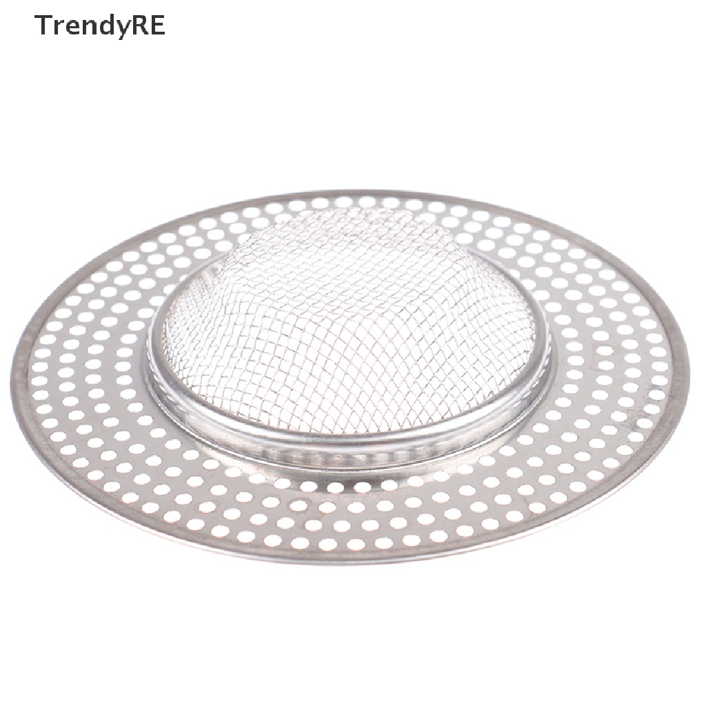 Miếng lọc rác bắt tóc thép không gỉ dành cho bồn rửa nhà bếp phòng tắm