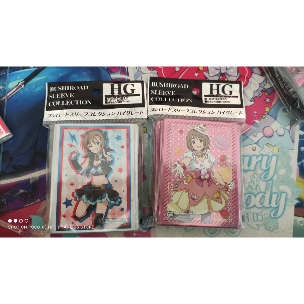 Bộ bọc bài Sleeves kích thước 67x92mm 67 x 92 mm waifu 2 character sleeve slv