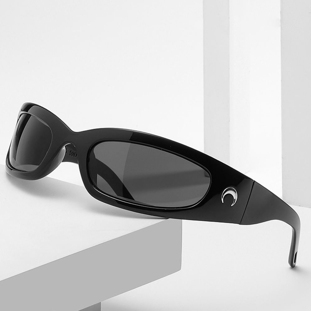 Kính mát gọng chữ nhật đơn giản phong cách hip hop cổ điển thời trang cho nữ