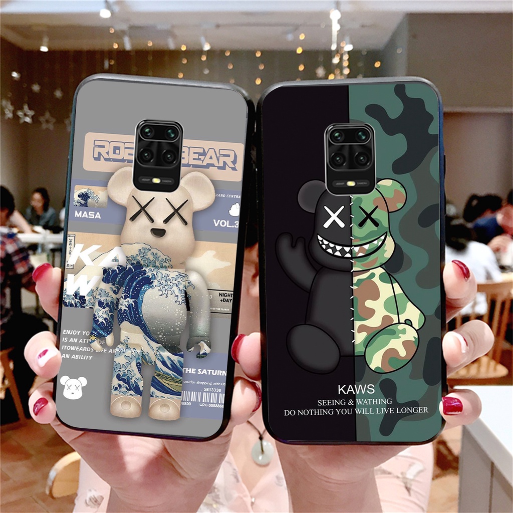 [FREESHIP]ỐP LƯNG XIAOMI REDMI NOTE 9/XIAOMI REDMI NOTE 9S/XIAOMI REDMI NOTE 9 PRO HÌNH BEARBRICK CỰC ĐÁNG YÊU-HOT 2021
