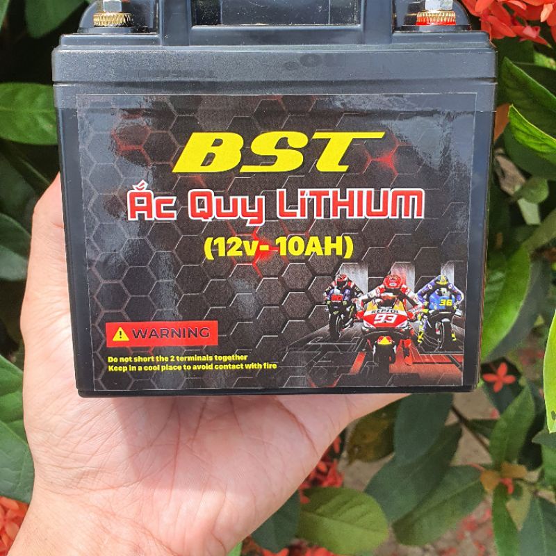 bình ắc quy xe máy lithium tesla 21700 xả 250A đề nổ xe,đèn trợ sáng