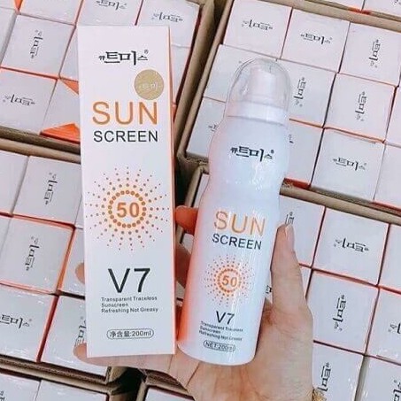 Kem Chống Nắng V7 SUN SCREEN SPF 50 PA+++