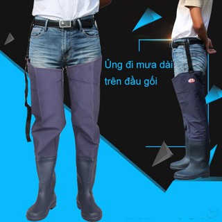 Ủng đi mưa dài trên đầu gối (one size 44 trở xuống) -SKY