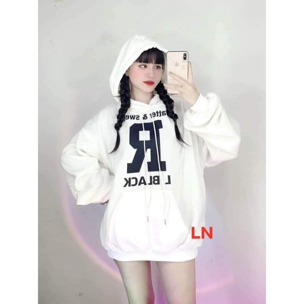 Áo hoodie chữ R DA6