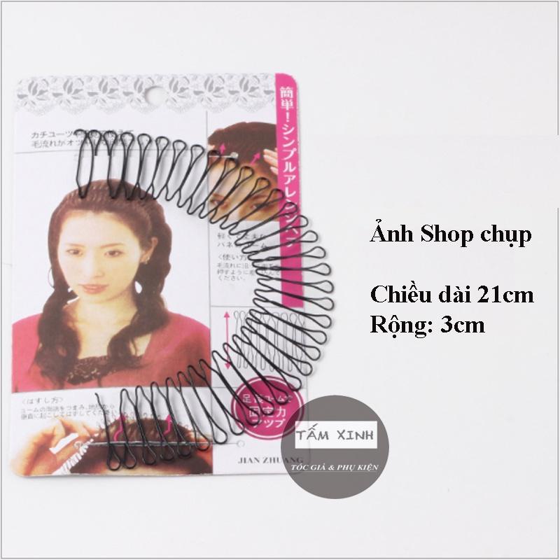 Bờm kẹp xược cố định tóc con sau gáy, trước trán gọn gàng tiện lợi QiQiShop