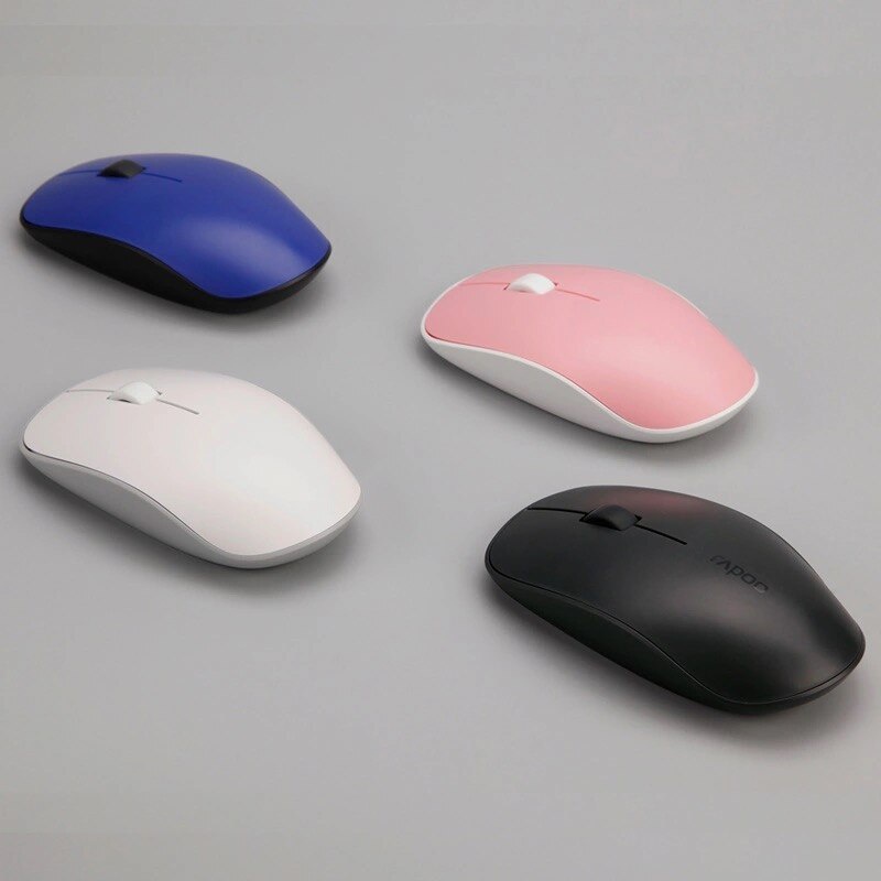 Chuột Bluetooth Tích Hợp Không Dây 2 in 1 RAPOO M200 Silent - Hàng Chính Hãng