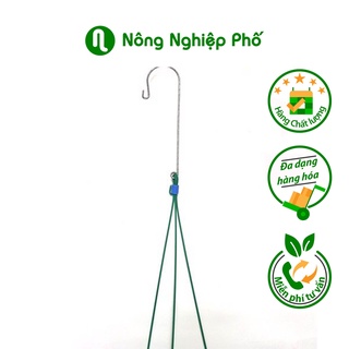 Móc treo chậu hoa - chậu trồng lan bằng kẽm