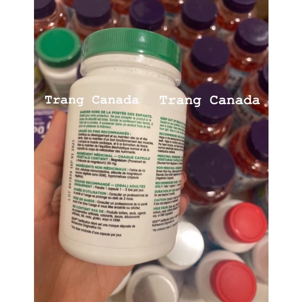 Viên uống bổ sung magnesium L-Threonate Organika 90 viên