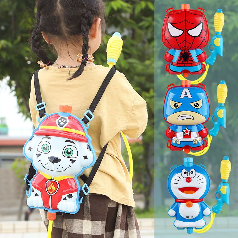 Súng Nước Đồ Chơi Hình Nhân Vật Hoạt Hình Marvel Cho Bé