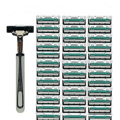 Dao cạo râu 2 lưỡi thế hệ mới KÈM 36 đầu thay tiện lợi