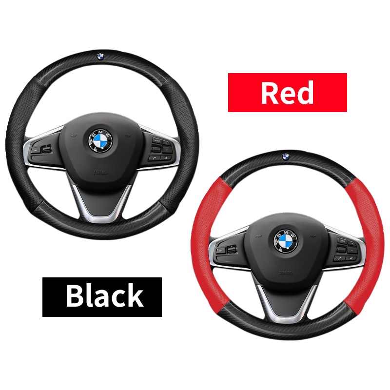 Vỏ Bọc Vô Lăng Bằng Sợi Carbon Thoáng Khí Cho BMW E36 E46 E30 E90 E30 F10 F30 E39 E60 E84 F48 F25 E83