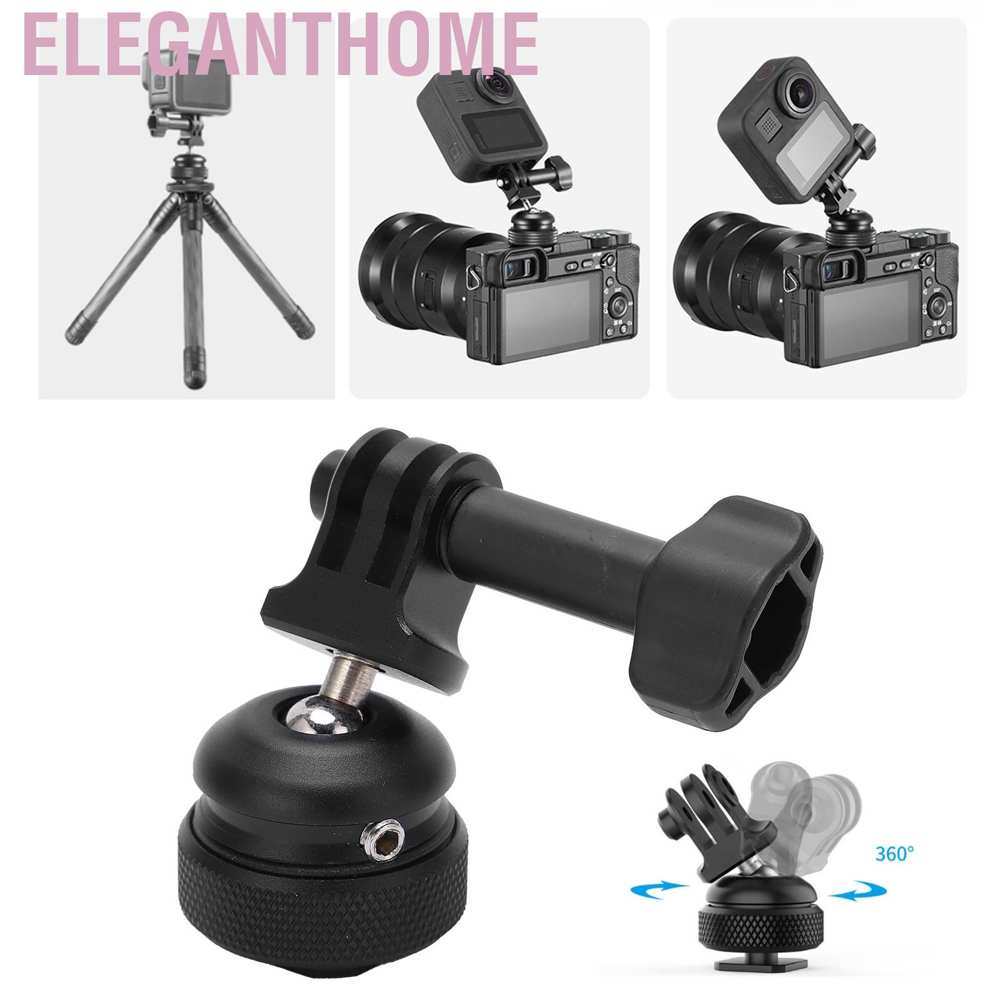 Đế gắn máy ảnh 1/4 inch màu đen có thể điều chỉnh 360 độ
 | BigBuy360 - bigbuy360.vn