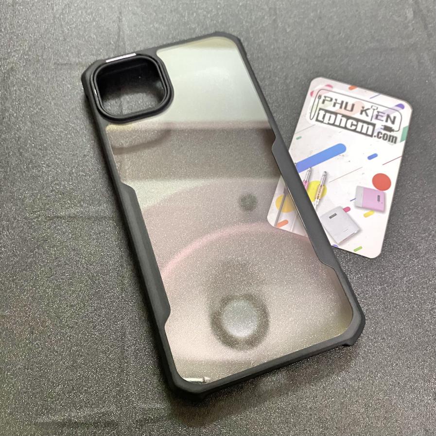 Ốp Lưng iPhone 14 Plus Mặt Lưng Trong Suốt Xundd