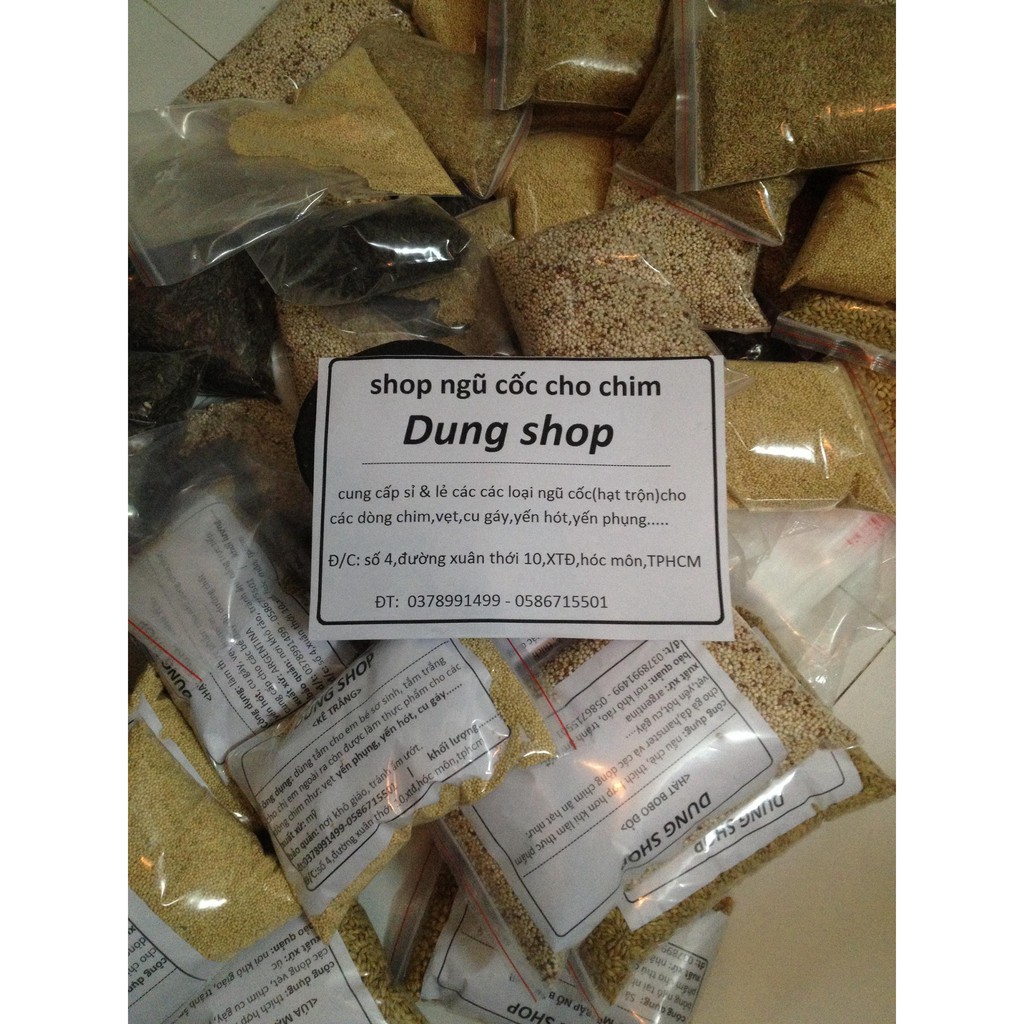 Hạt bobo trắng ý dĩ 1kg