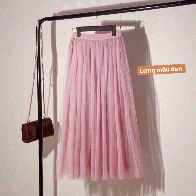 CHÂN VÁY LƯỚI 2 LỚP