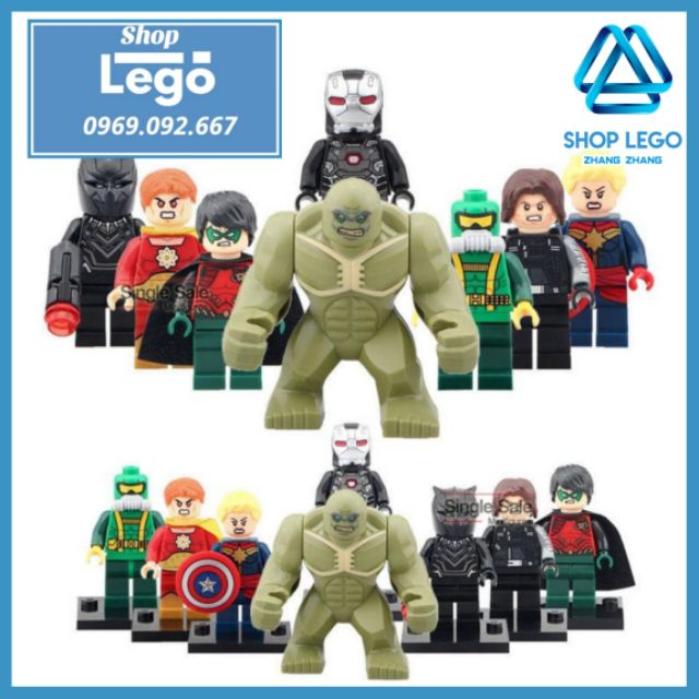 Xếp hình Abomination
Robin Miss Marvel Hyperion
Hydra Henchman Winter Soldier
Black Panther Lego Minifigures SY621