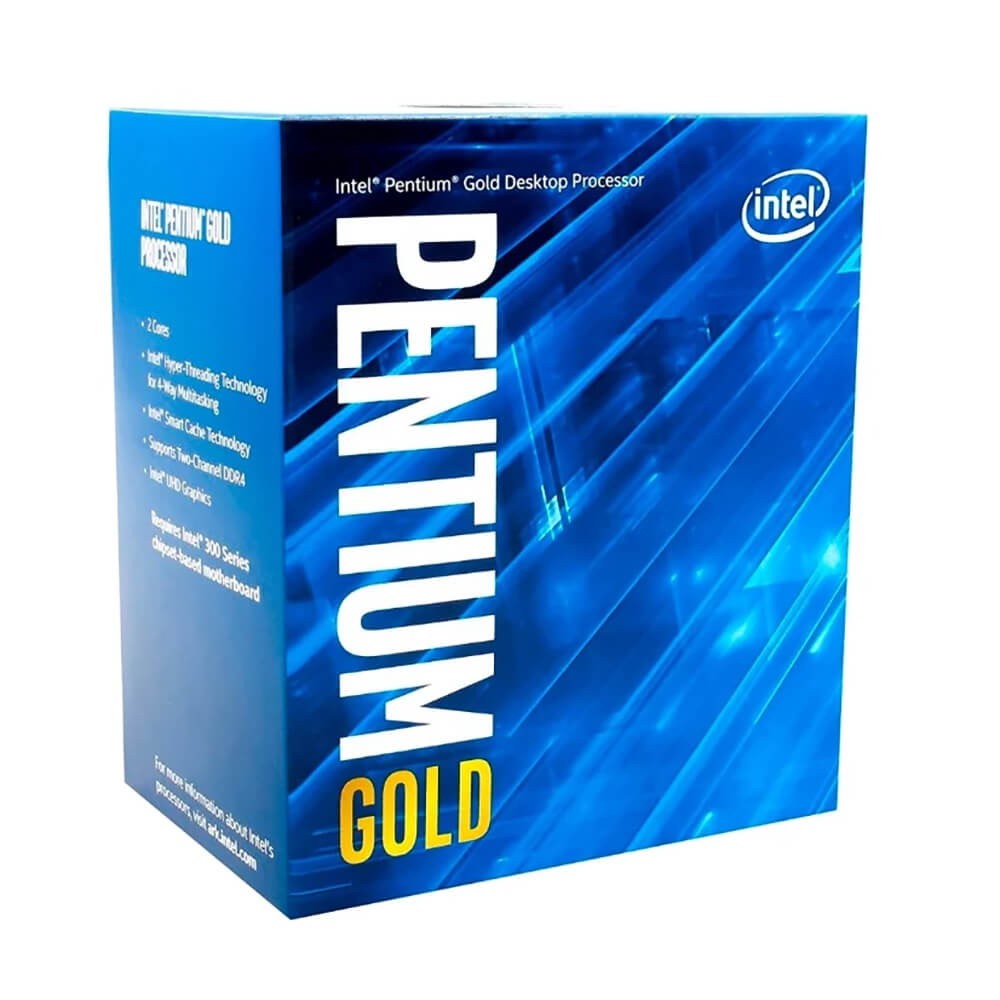 CPU Intel Pentium Gold G6400 (4.0GHz, 2 nhân 4 luồng, 4MB Cache, 58W) - Socket Intel LGA 1200)- chính hãng