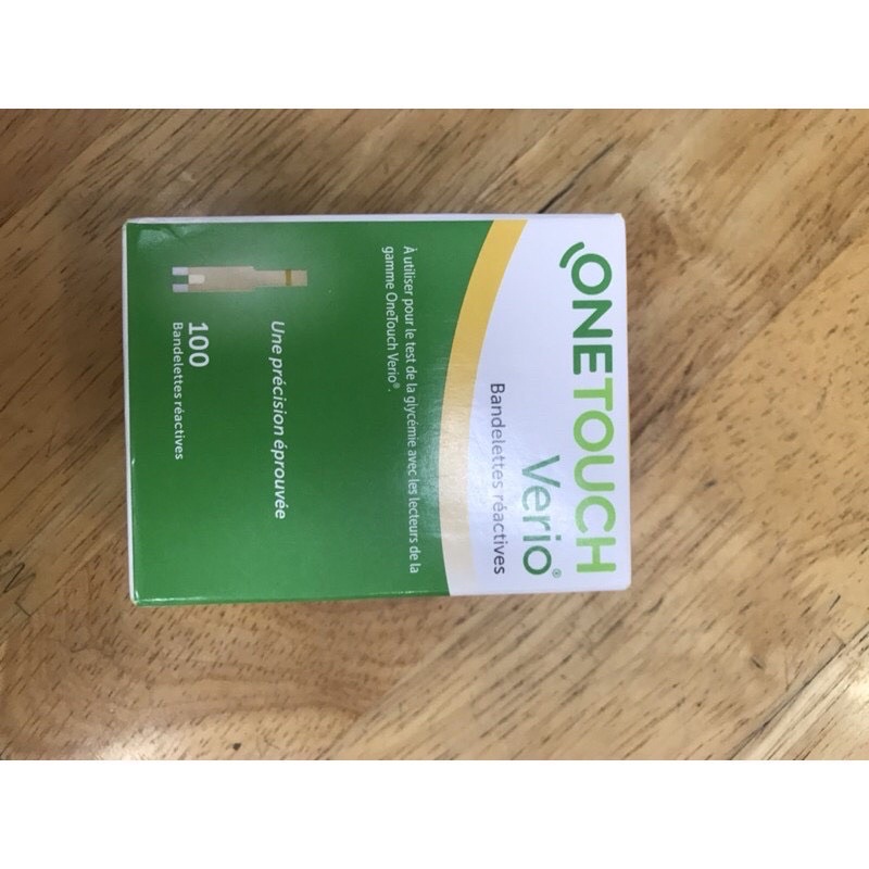 Que Thử Đường Huyết One Touch Verio