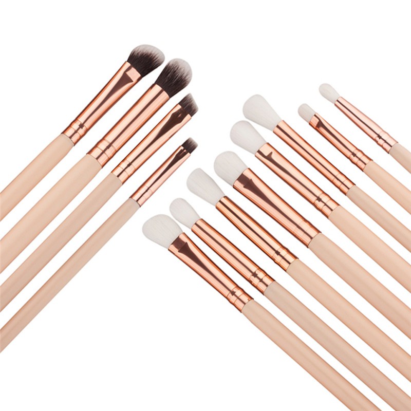 Set 12 cọ trang điểm BEAUTY GLAZED đa năng