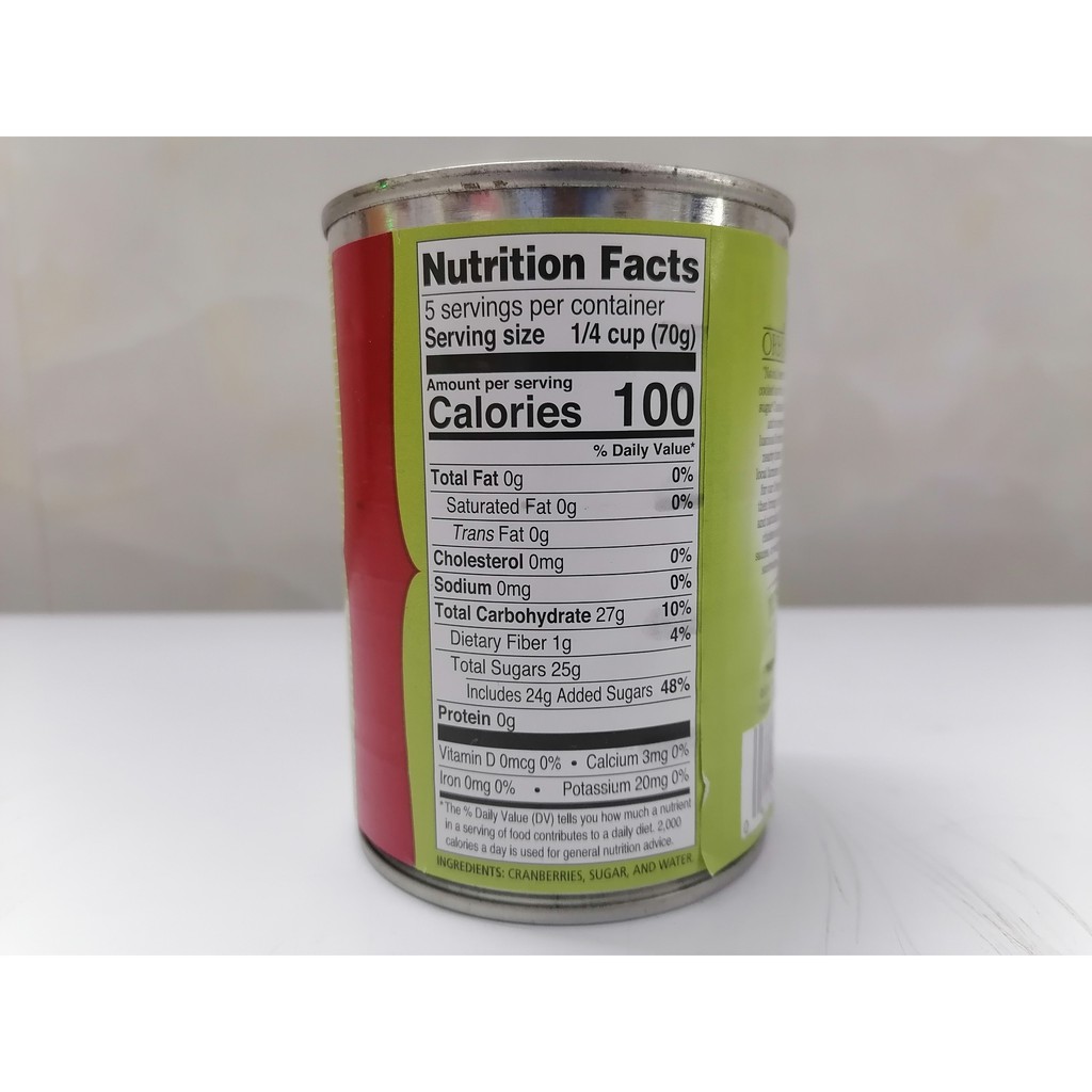 [397g] XỐT NAM VIỆT QUẤT [USA] OREGON TRAIL Cranberry Sauce (als-hk)