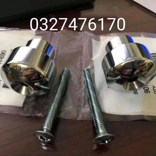 Cặp gù inox gắn bao tay xe DREAM, WAVE, FUTURE ....zin