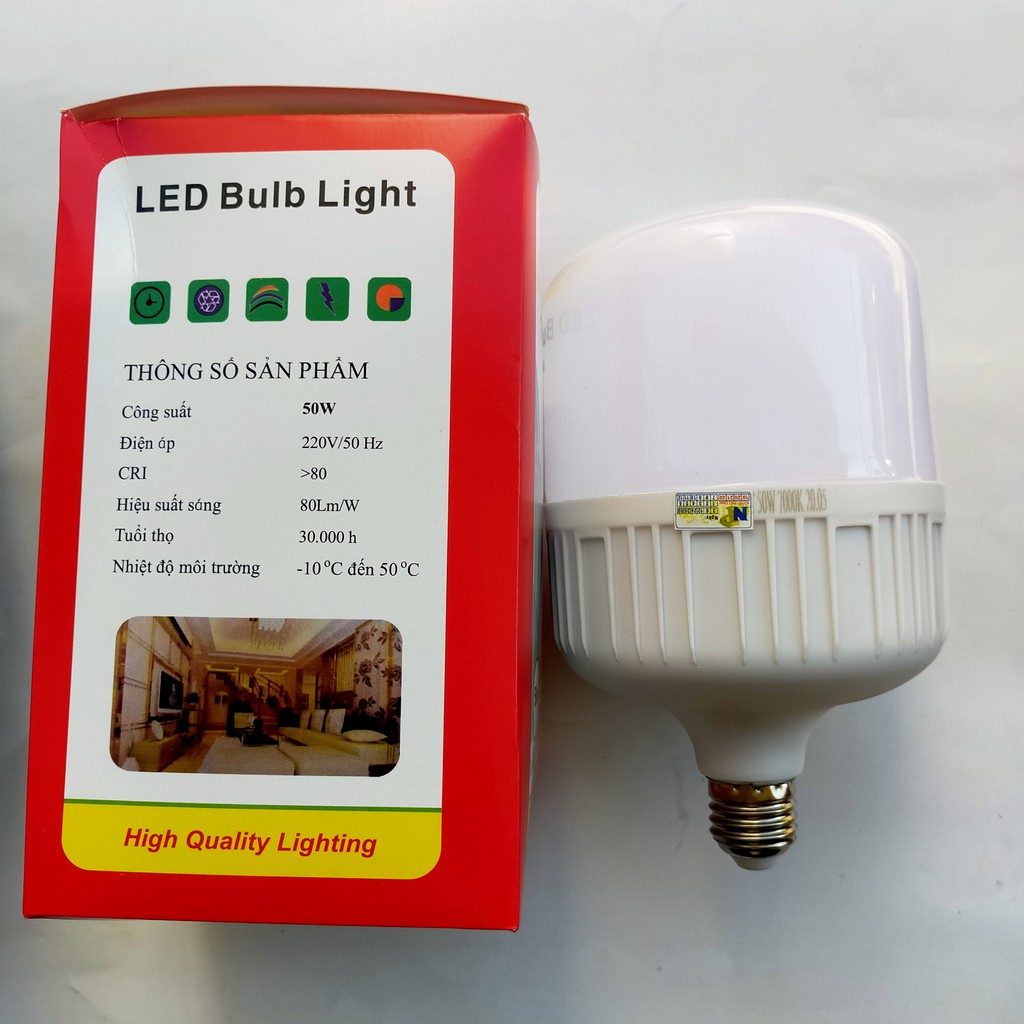Bóng Đèn LED bulb 50W E27