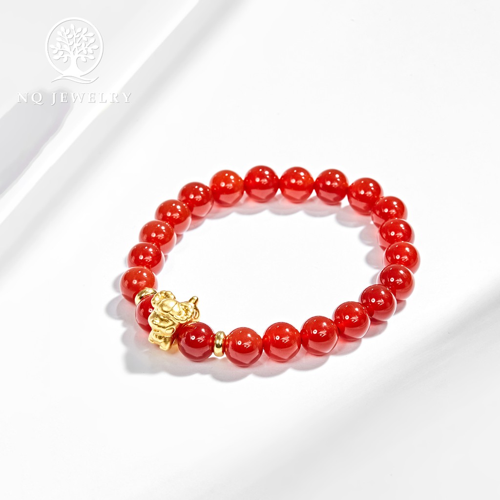 Vòng tay đỏ charm 12 con giáp - NQ Jewelry