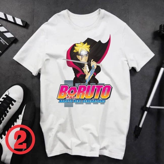 BST Áo thun in hình Boruto - Thế hệ sau Naruto