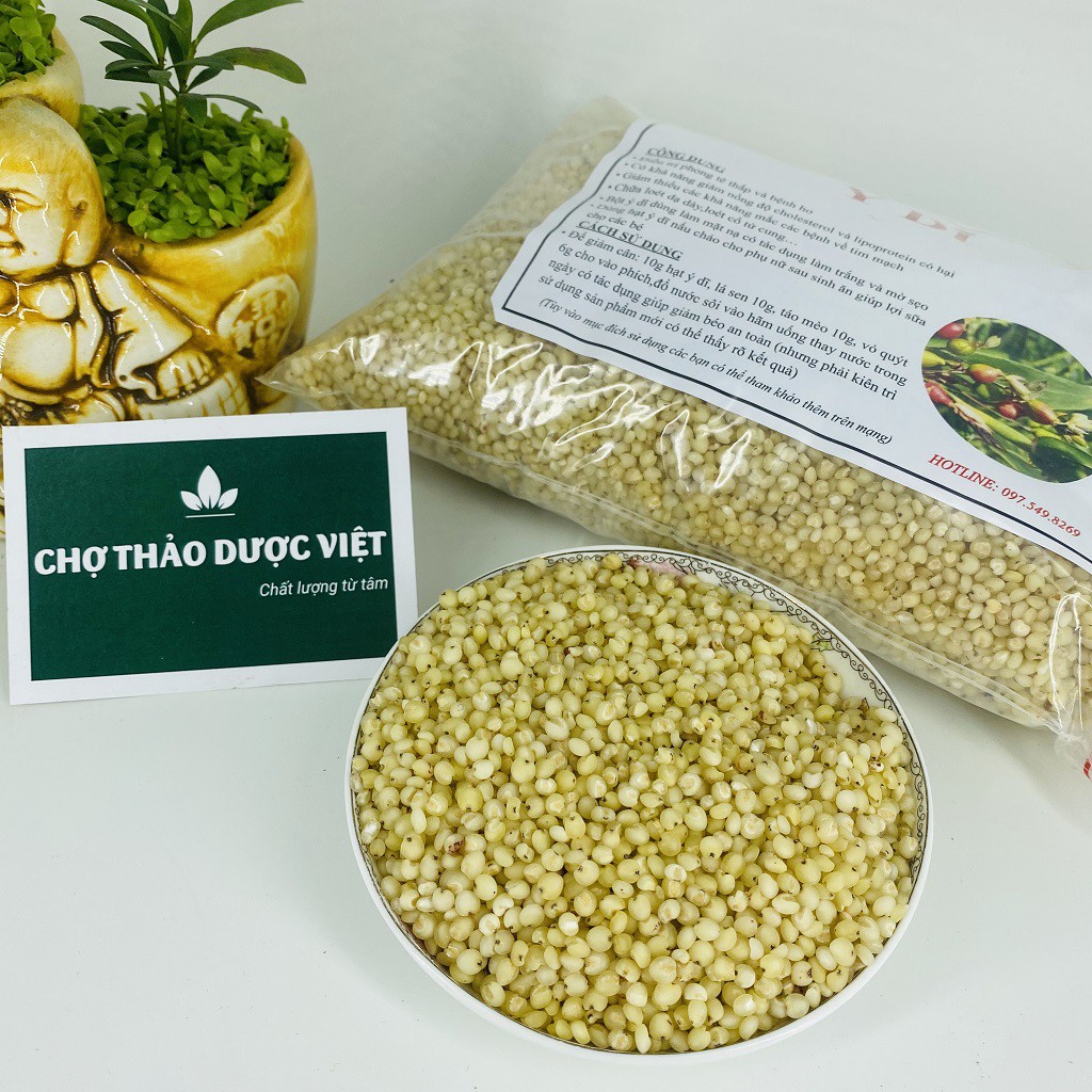 [Giá Sỉ] 1kg Y Dĩ (Khô, Sạch, Trắng)