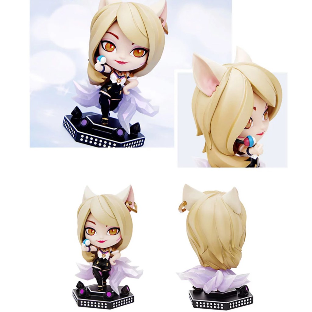 Mô hình Ahri KDA Chibi - K/DA AHRI FIGURE [Chính hãng Riot Games] - Figure LOL Liên Minh Huyền Thoại