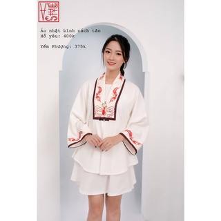 Áo Nhật Bình cách tân Hồ yêu