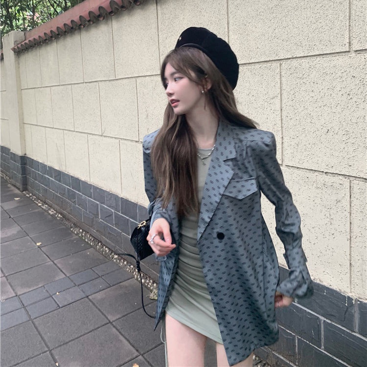 2022 Áo khoác rời + Váy hai mảnh thiết kế thời trang