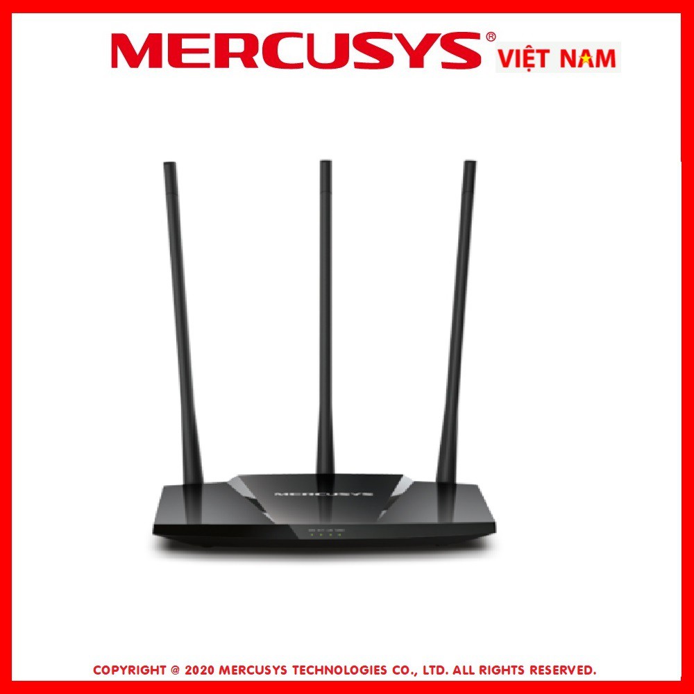 Router Wi-Fi Mercusys Chuẩn N Công Suất Cao - Tốc Độ 300Mbps MW 330HP