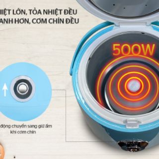 Nồi cơm điện happy time 1,2 lít 8522
