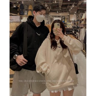 Áo hoodie nỉ dày form rộng thời trang phong cách